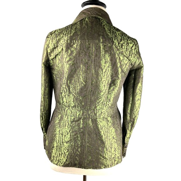 Dana Buchman Shimmer Peplum Jacket, Women's Size 8 - Picture 6 of 16